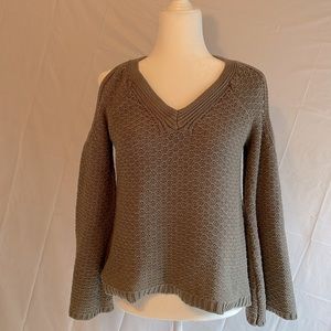American Rag Ladies Large Sweater. Open shoulders, long sleeve beautiful & soft